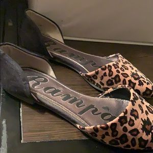 Cheetah print flats